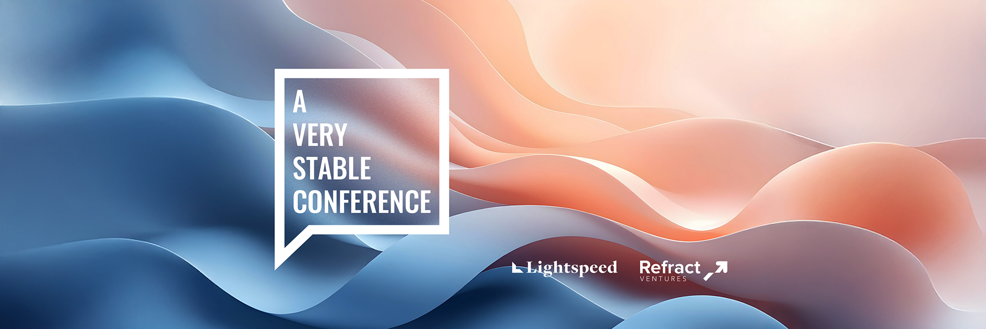 A Very Stable Conference graphic